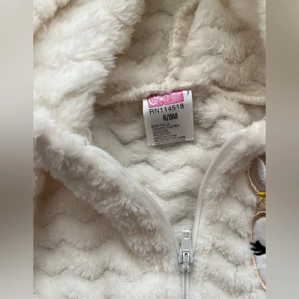 Cute Babe Baby Girl Sherpa Hoodie & Pants Set | 6–9M  NWT